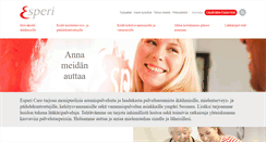 Desktop Screenshot of esperi.fi